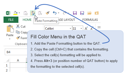 keyboard shortcut for highlighting cells in excel